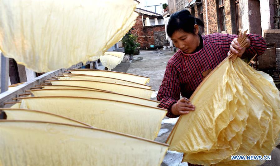 #CHINA-ZHEJIANG-BEAN CURD SKIN (CN)