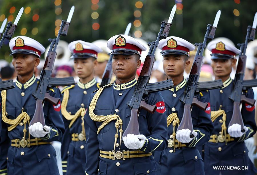 MYANMAR-NAY PYI TAW-70TH INDEPENDENCE DAY-CELEBRATION