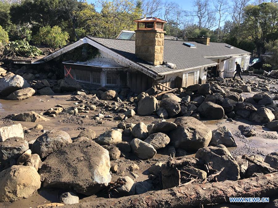 U.S.-CALIFORNIA-MONTECITO-MUDSLIDE