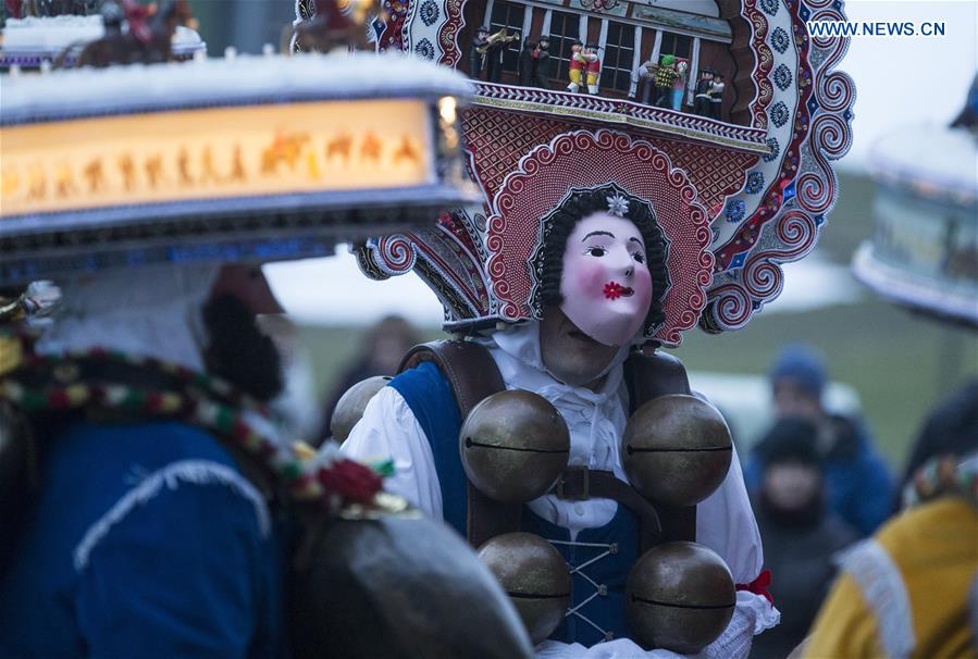 SWITZERLAND-APPENZELL AUSSERRHODEN-NEW YEAR'S EVE-JULIAN CALENDAR-TRADITION