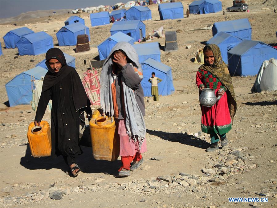 AFGHANISTAN-NANGARHAR-DISPLACED CHILDREN