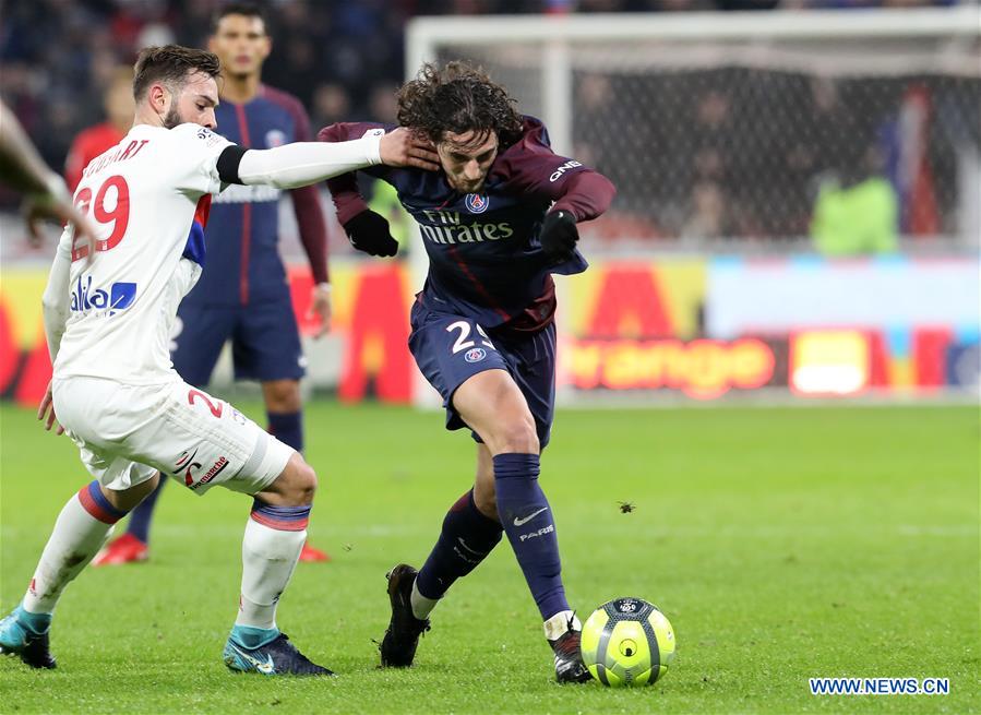 (SP)FRNACE-PARIS-FOOTBALL-LIGUE 1-LYON VS PARIS SAINT-GERMAIN