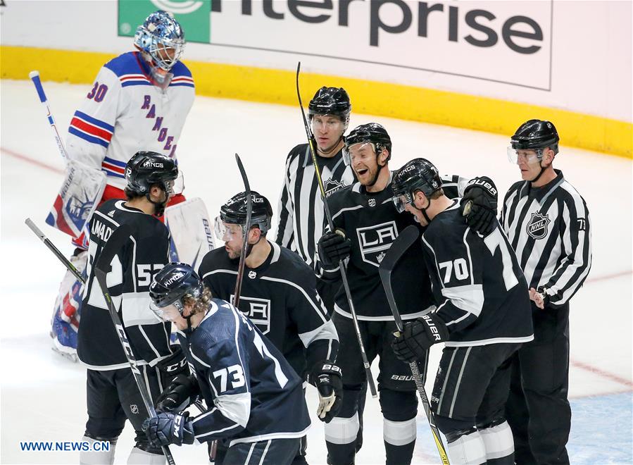 (SP)U.S.-LOS ANGELES-NHL-KINGS VS RANGERS