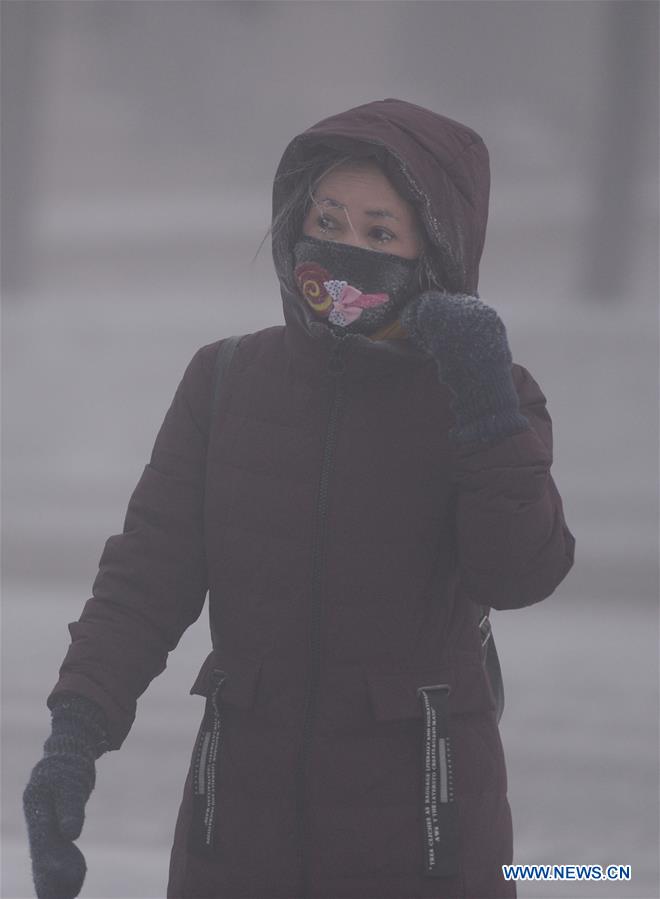 CHINA-MOHE-COLD-TEMPERATURE(CN)