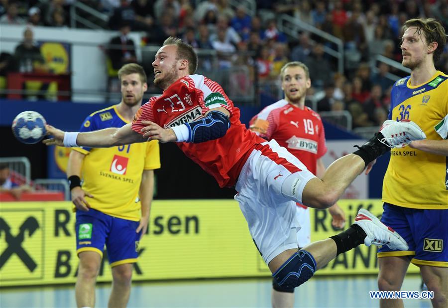 (SP)CROATIA-ZAGREB-HANDBALL-EHF EURO 2018-SEMIFINAL-SWE VS DEN