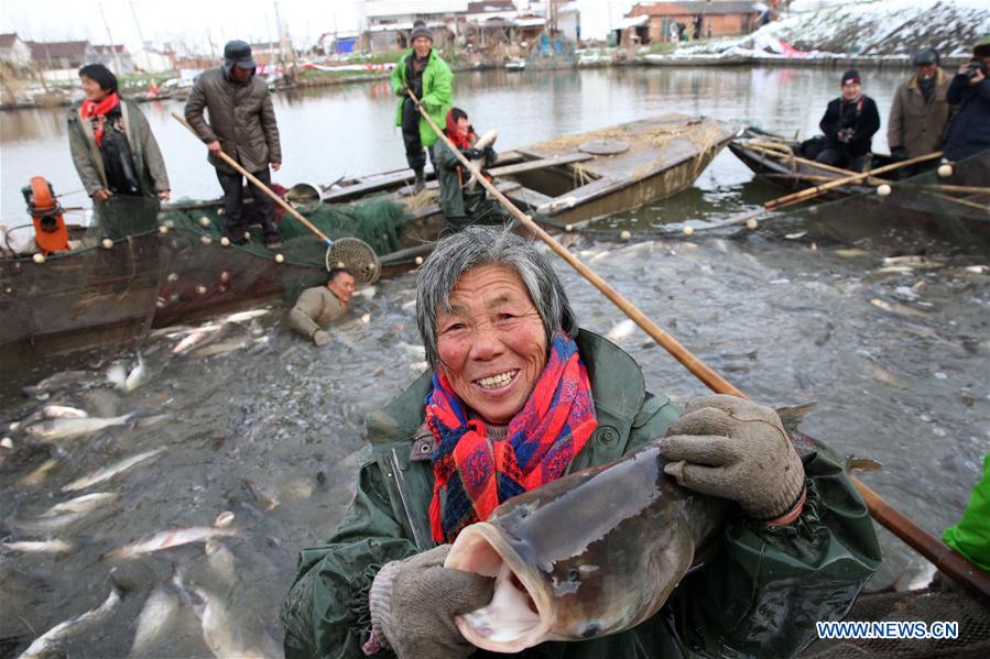 #CHINA-JIANGSU-WINTER FISHING (CN)