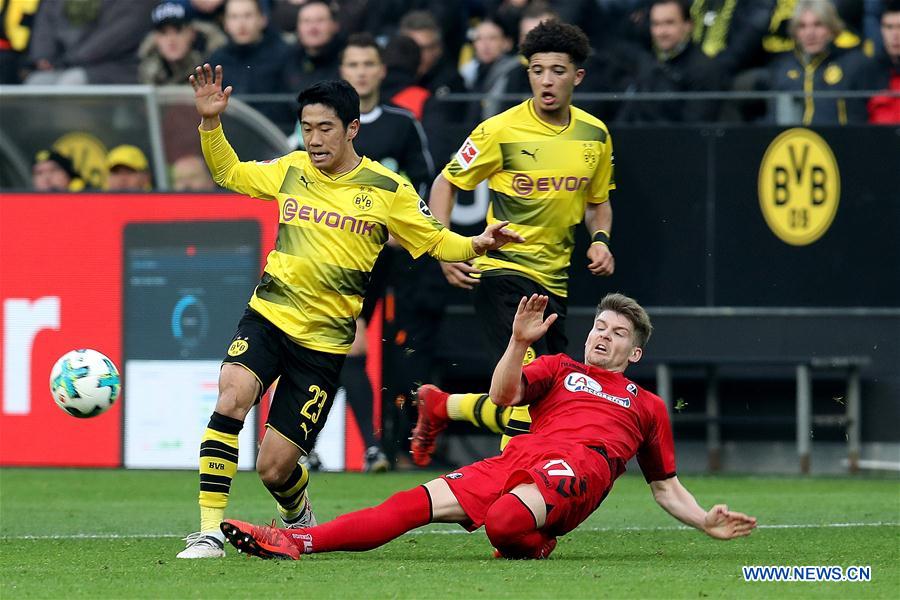 (SP)GERMANY-DORTMUND-SOCCER-BUNDESLIGA-BVB VS SCF