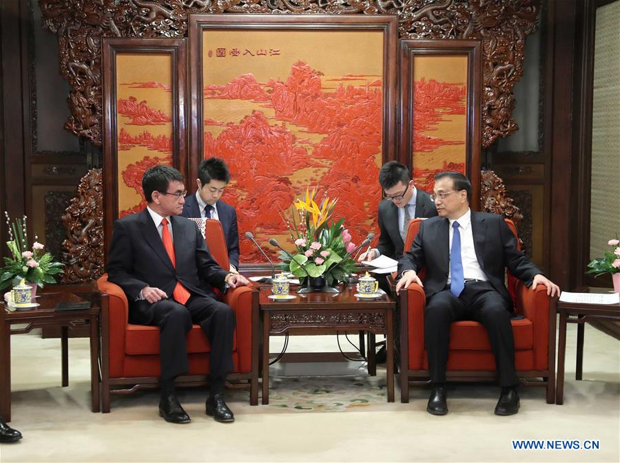 CHINA-BEIJING-LI KEQIANG-JAPANESE FM-MEETING (CN)