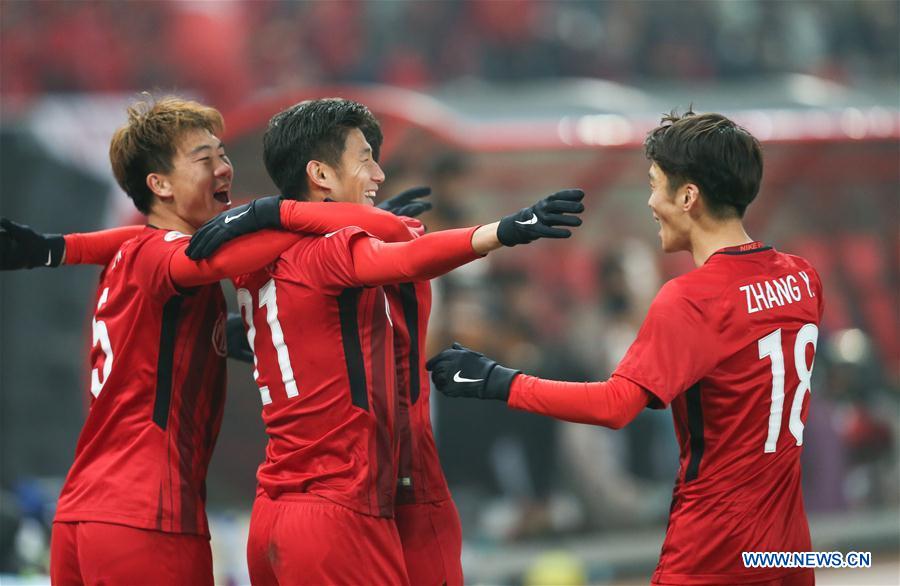 (SP)CHINA-SHANGHAI-SOCCER-AFC CHAMPIONS LEAGUE-QUALIFICATION-SHA VS CHI(CN)