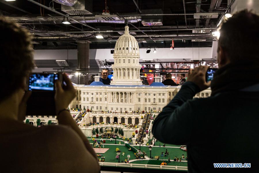 POLAND-WARSAW-LEGO EXHIBITION