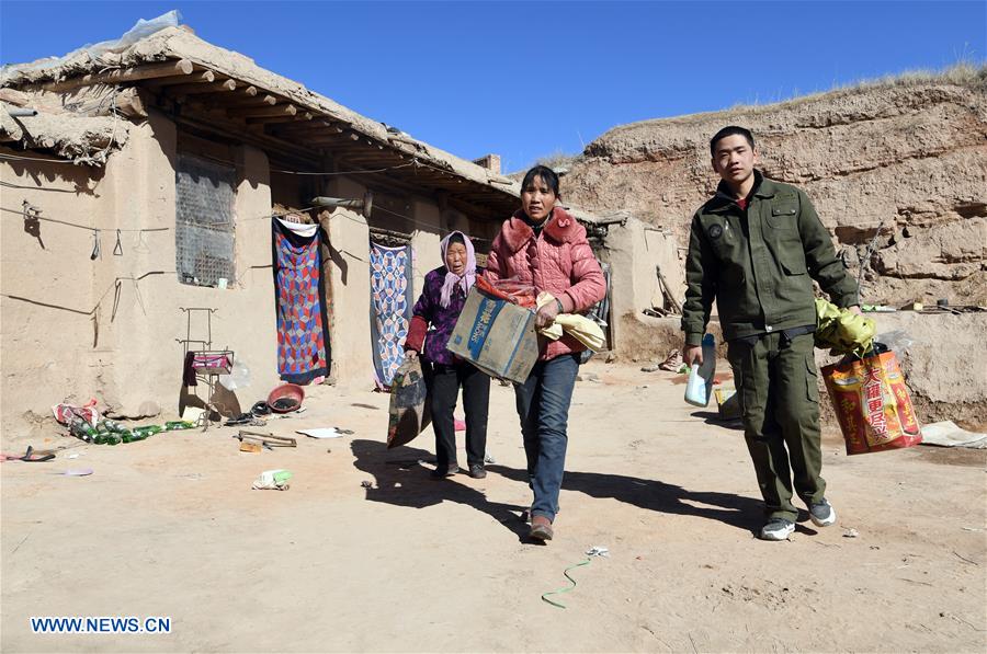 CHINA-GANSU-GULANG-POVERTY RELIEF (CN)