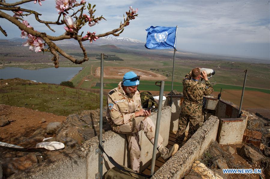 MIDEAST-GOLAN HEIGHTS-UNDOF