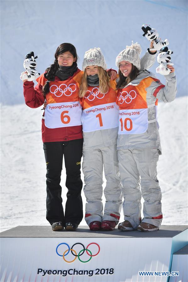 (SP)OLY-SOUTH KOREA-PYEONGCHANG-SNOWBOARD-LADIES' HALFPIPE