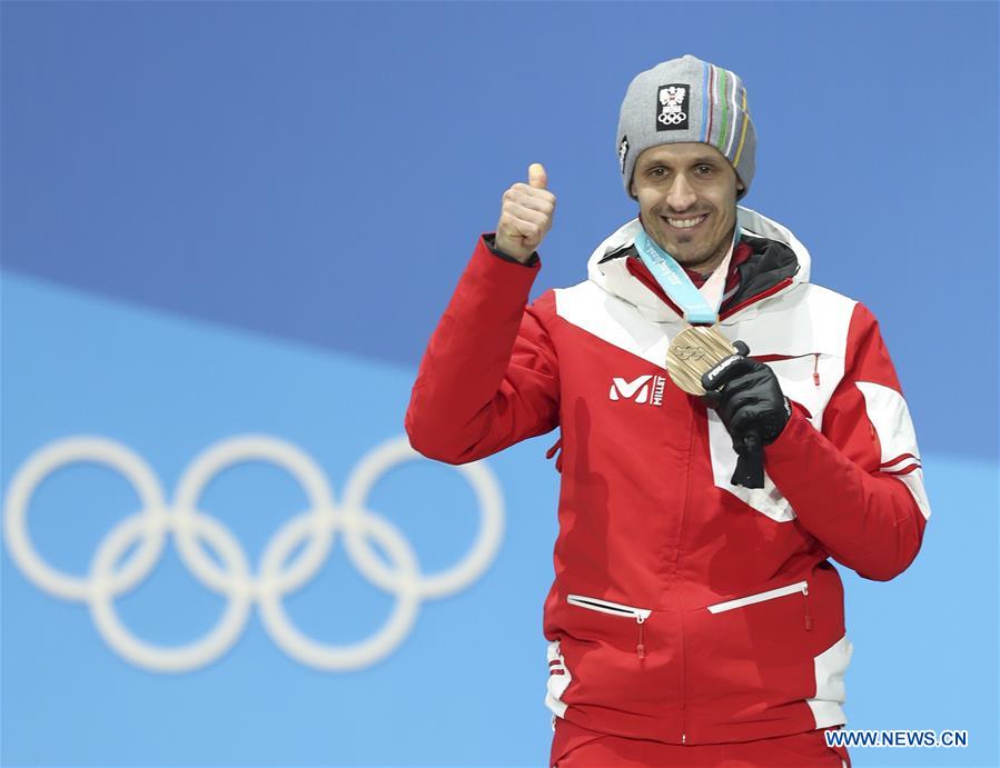 (SP)OLY-SOUTH KOREA-PYEONGCHANG-NORDIC COMBINED-INDIVIDUAL GUNDERSEN NH/10KM-MEDAL CEREMONY 