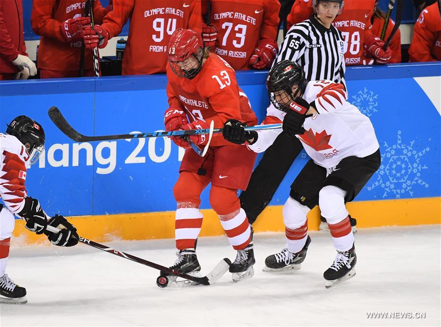 (SP)OLY-SOUTH KOREA-PYEONGCHANG-ICE HOCKEY-WOMEN-SEMIFINAL