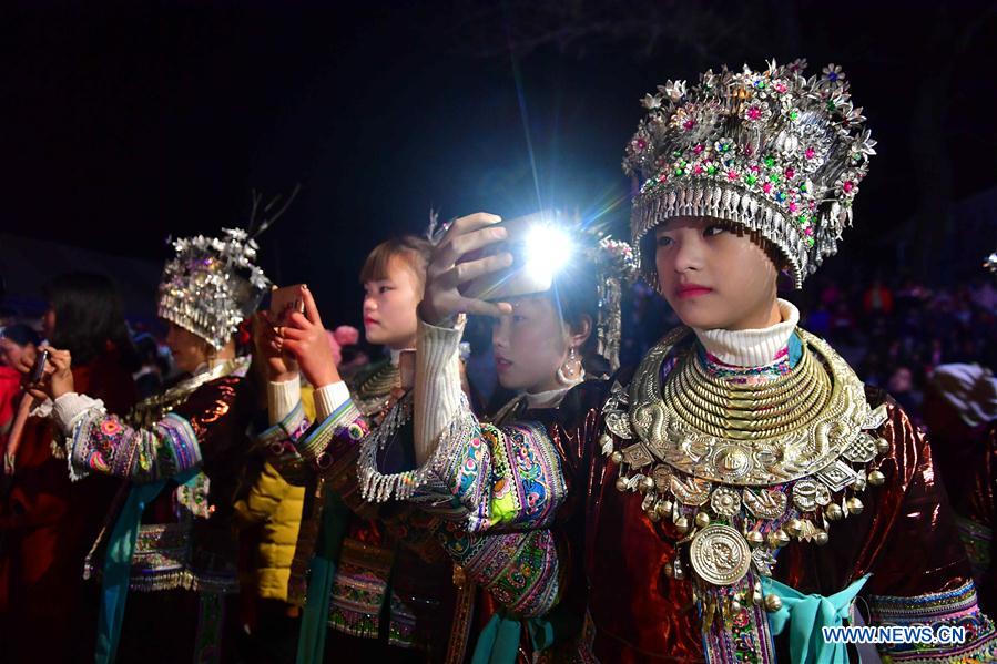 CHINA-GUANGXI-MIAO PEOPLE-SPRING GALA (CN)