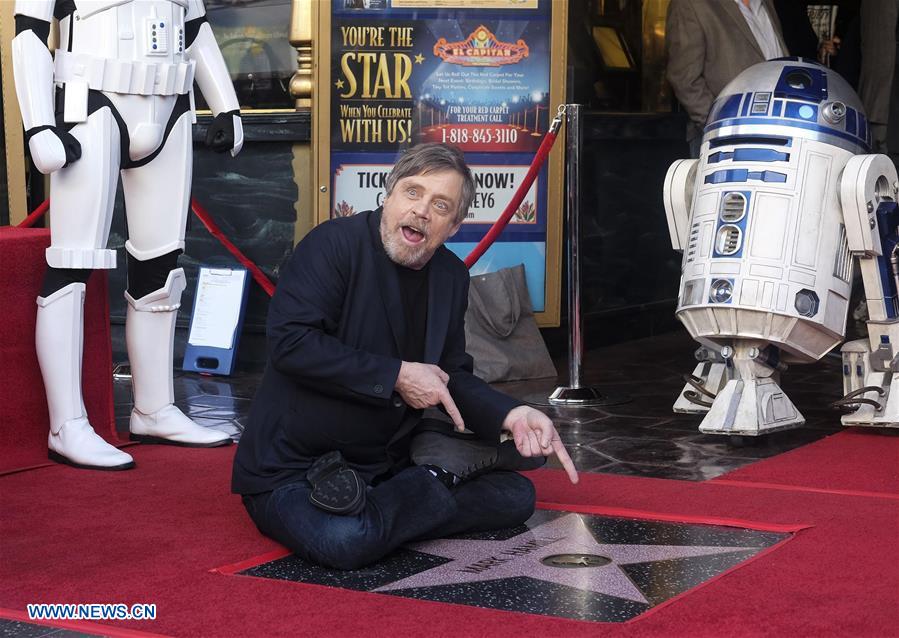 U.S.-LOS ANGELES-MARK HAMILL-STAR-HOLLYWOOD