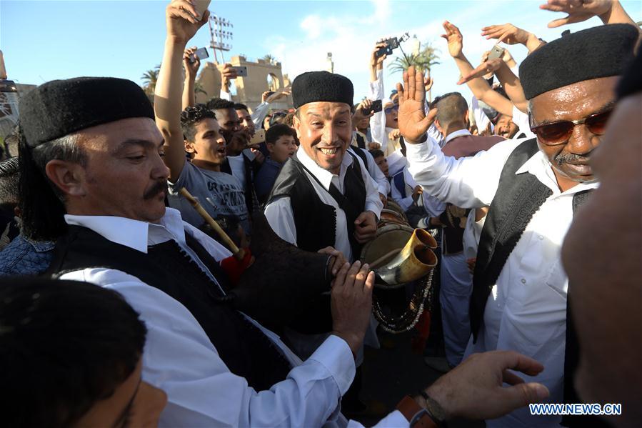 LIBYA-TRIPOLI-TRADITIONAL COSTUME DAY