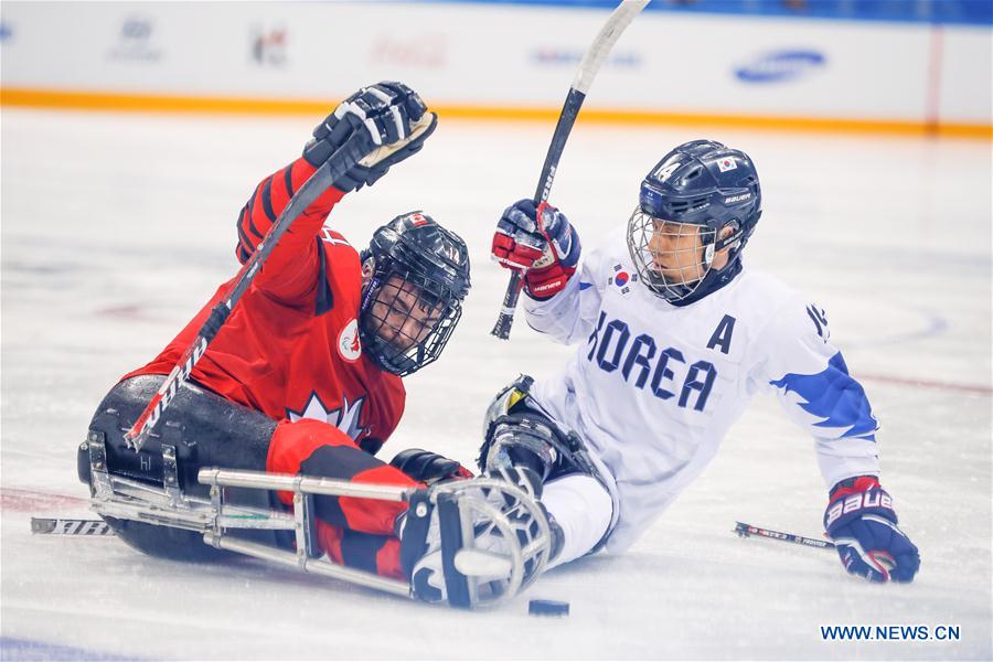 (SP)OLY-PARALYMPIC-SOUTH KOREA-GANGNEUNG-ICE HOCKEY-MIXED PLAY-OFFS SEMIFINAL-CANADA VS SOUTH KOREA