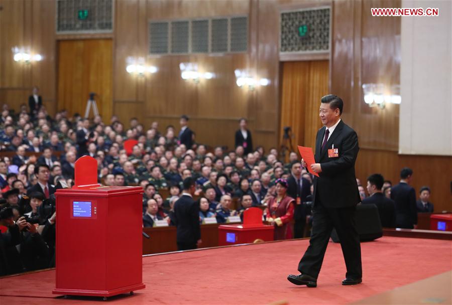 (TWO SESSIONS)CHINA-BEIJING-XI JINPING-PRESIDENT-CMC CHAIRMAN(CN)