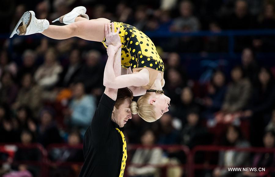 (SP)ITALY-MILAN-FIGURE SKATING-ISU WORLD CHAMPIONSHIPS 