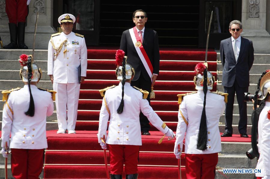 PERU-LIMA-MARTIN VIZCARRA-NEW PRESIDENT