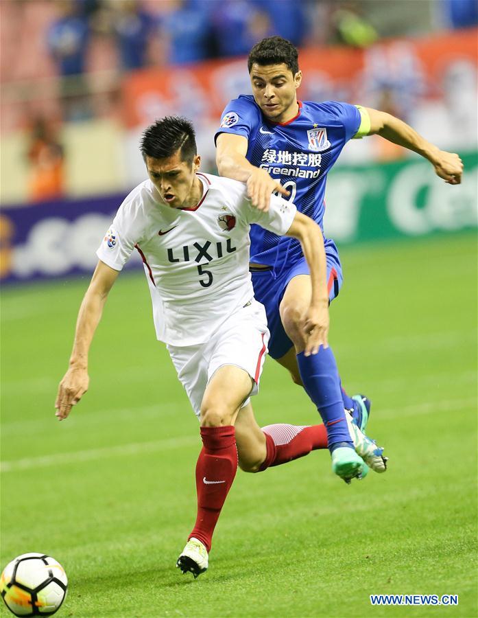 (SP)CHINA-SHANGHAI-SOCCER-AFC ASIAN CHAMPIONS LEAGUE-SHANGHAI SHENHUA VS KASHIMA ANTLERS (CN)