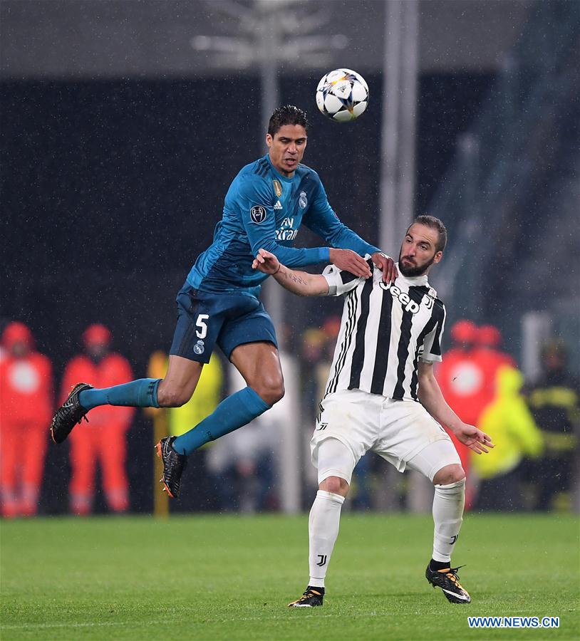 (SP)ITALY-TURIN-SOCCER-UEFA-CHAMPIONS LEAGUE-JUVENTUS VS REAL MADRID