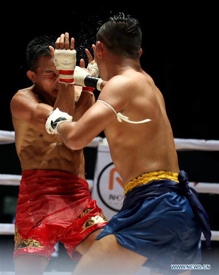 (SP)MYANMAR-YANGON-LETHWEI FIGHT