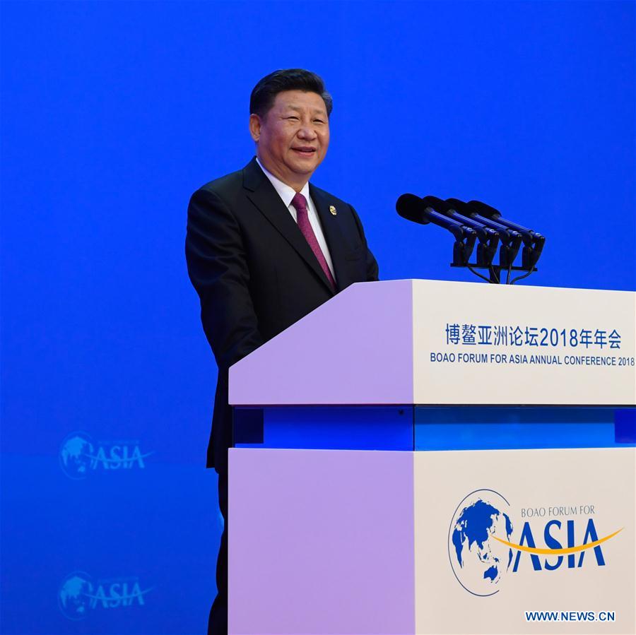 CHINA-BOAO FORUM FOR ASIA-OPENING CEREMONY-XI JINPING (CN)