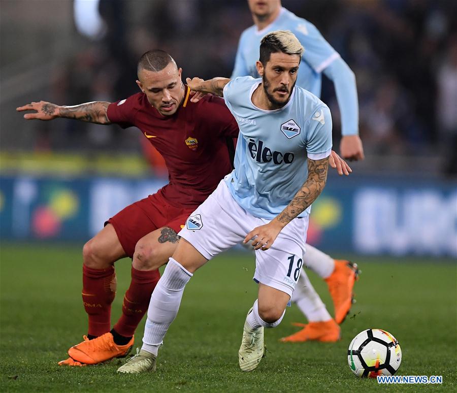 (SP)ITALY-ROME-SERIE A-LAZIO VS ROMA