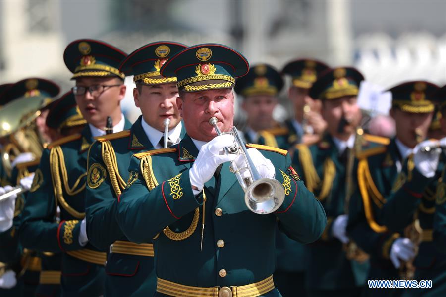 CHINA-BEIJING-SCO-MILITARY BAND FESTIVAL-PARADE (CN)