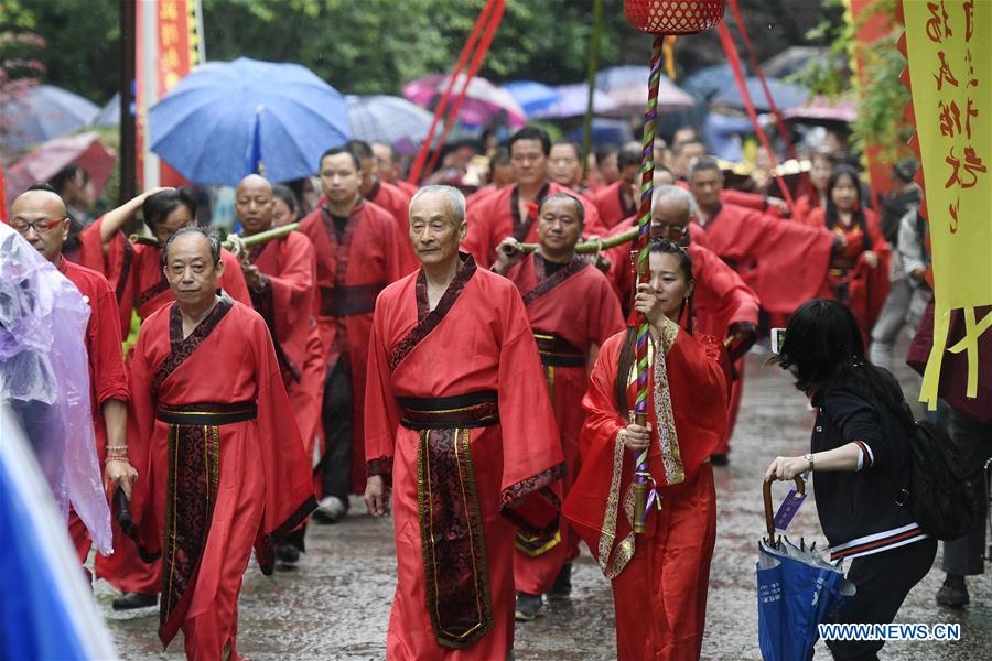 CHINA-HANGZHOU-CULTURE-SUMMER-RITUAL (CN)