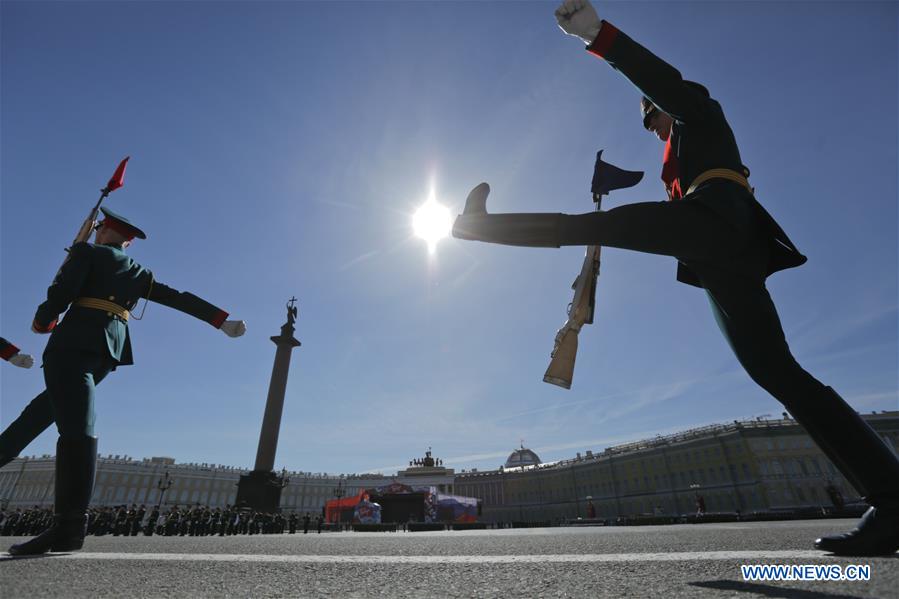 RUSSIA-ST. PETERSBURG-VICTORY DAY-PARADE