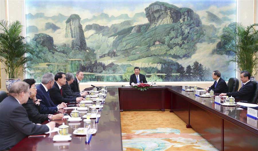 CHINA-BEIJING-XI JINPING-BFA CHAIRMAN-MEETING (CN)