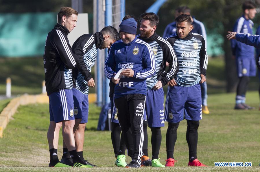 (SP)ARGENTINA-EZEIZA-WORLD CUP-TRAINING