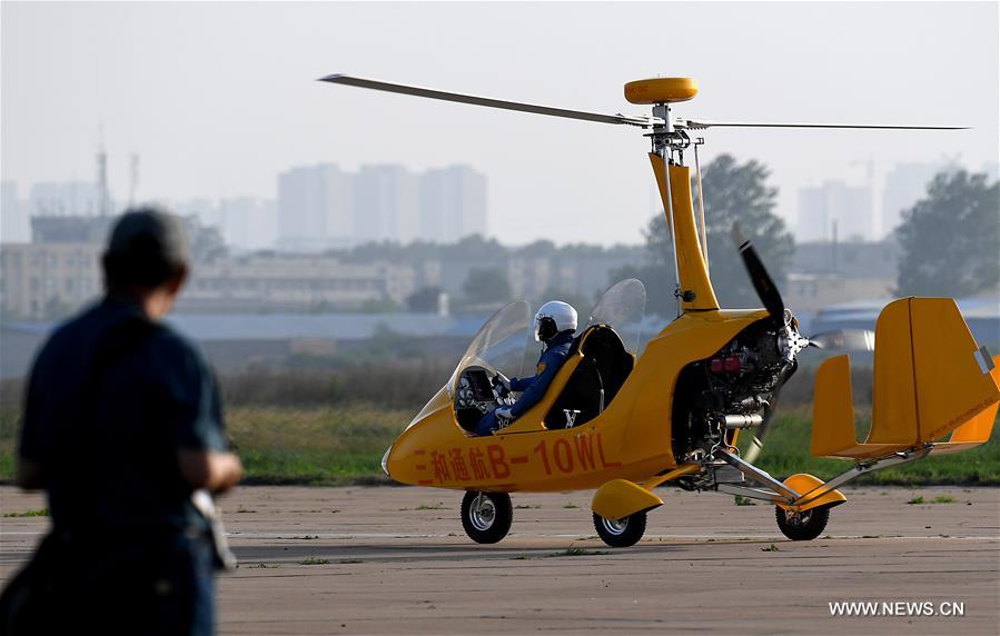 CHINA-HENAN-ANYANG-AEROBATICS-REHEARSAL (CN)