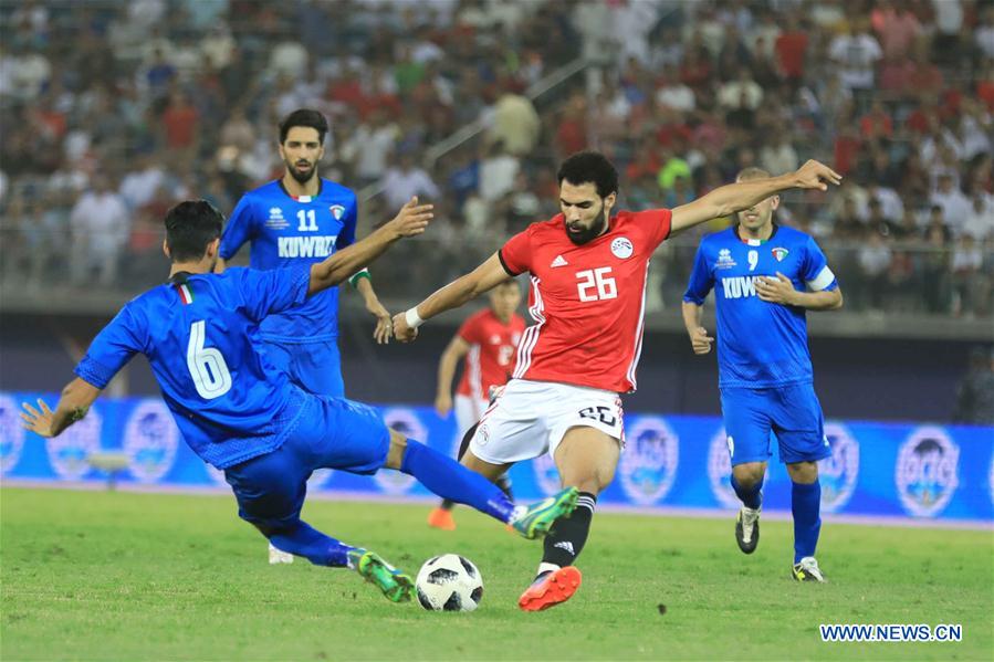 (SP)KUWAIT-KUWAIT CITY-SOCCER-FRIENDLY MATCH-EGYPT VS KUWAIT