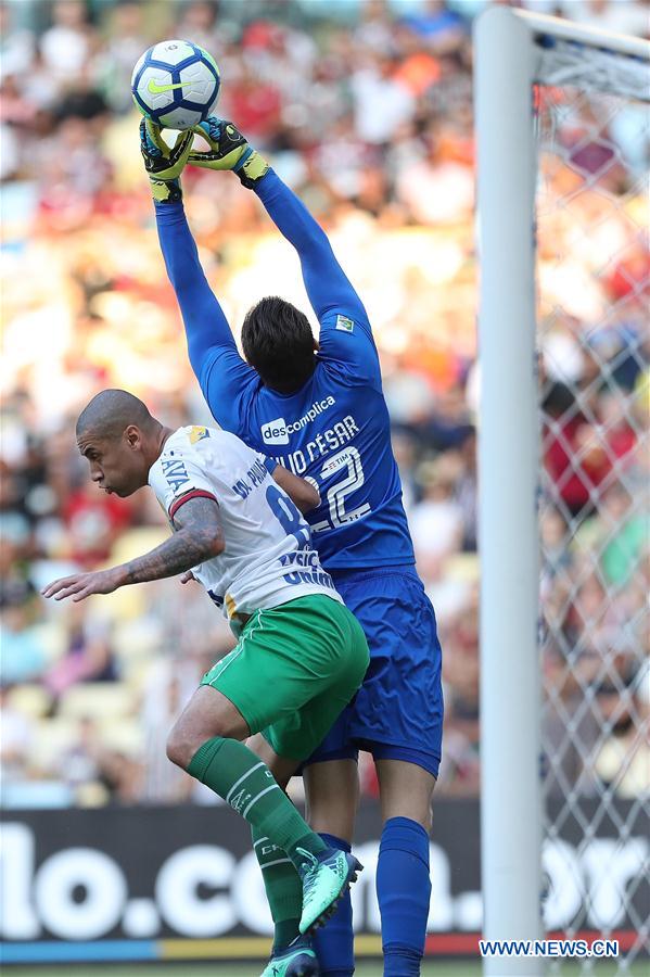 (SP)BRAZIL-RIO DE JANEIRO-SOCCER-SERIE A-FLUMINENSE VS CHAPECOENSE