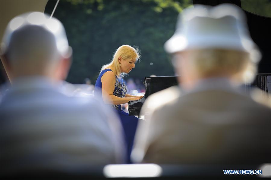 POLAND-WARSAW-OPEN-AIR CONCERT