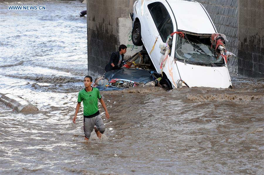 YEMEN-SANAA-HEAVY RAIN