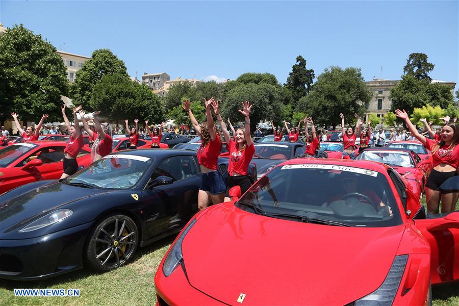 GREECE-CORFU-FERRARI-EXHIBITION