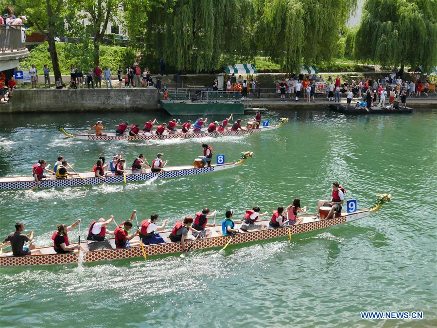 SLOVENIA-LJUBLJANA-DRAGON BOAT RACE