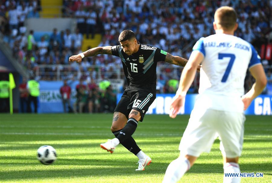 (SP)RUSSIA-MOSCOW-2018 WORLD CUP-GROUP D-ARGENTINA VS ICELAND