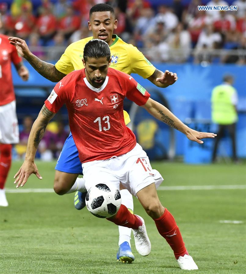 (SP)RUSSIA-ROSTOV-ON-DON-2018 WORLD CUP-GROUP E-BRAZIL VS SWITZERLAND