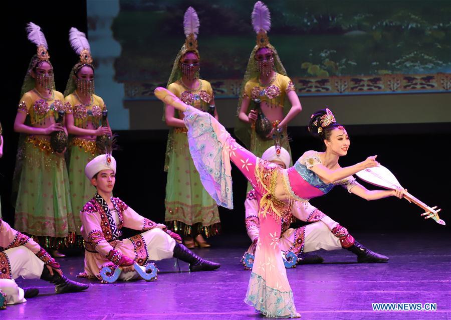 HUNGARY-BUDAPEST-CHINA-GANSU DANCE THEATER-SILK ROAD