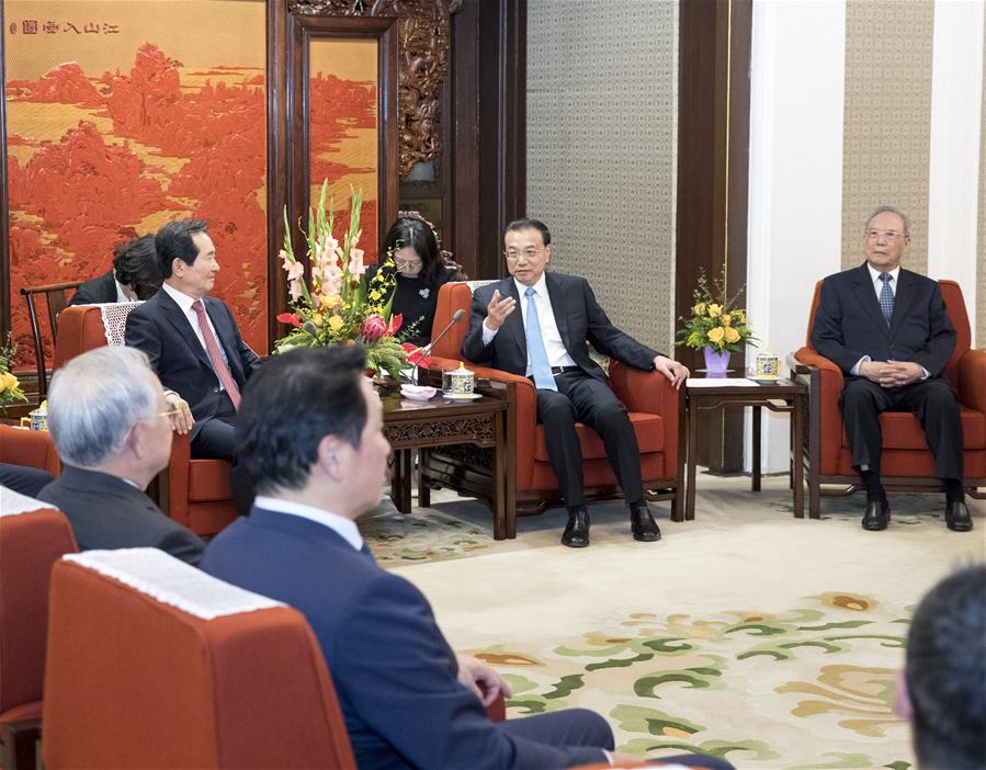 CHINA-BEIJING-LI KEQIANG-ROK-MEETING (CN)