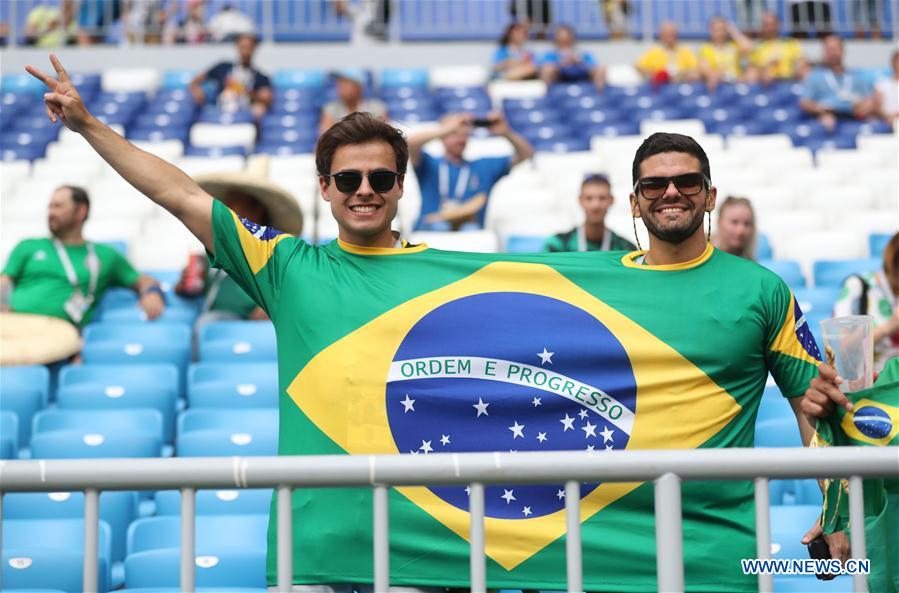 (SP)RUSSIA-SAMARA-2018 WORLD CUP-ROUND OF 16-BRAZIL VS MEXICO