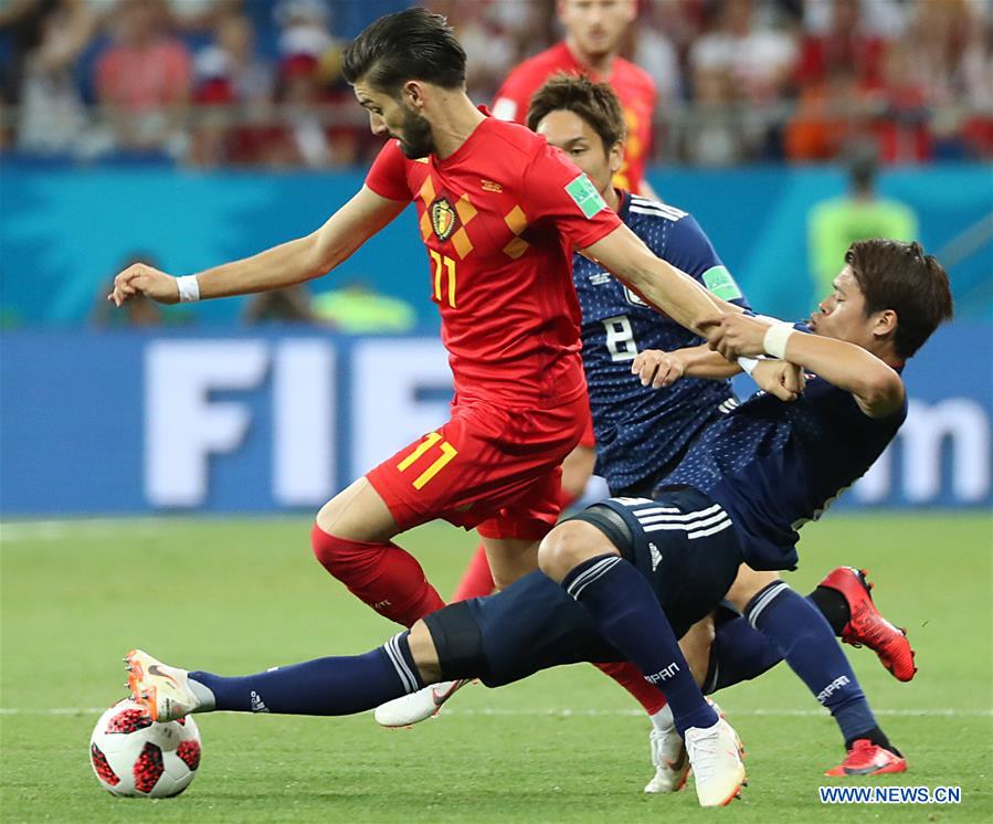 (SP)RUSSIA-ROSTOV-ON-DON-2018 WORLD CUP-ROUND OF 16-BELGIUM VS JAPAN