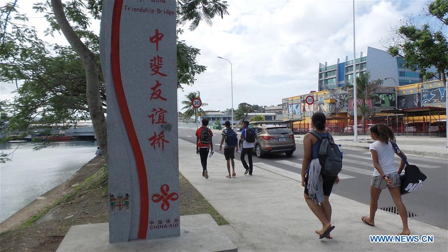 FIJI-SUVA-CHINA-AIDED BRIDGE